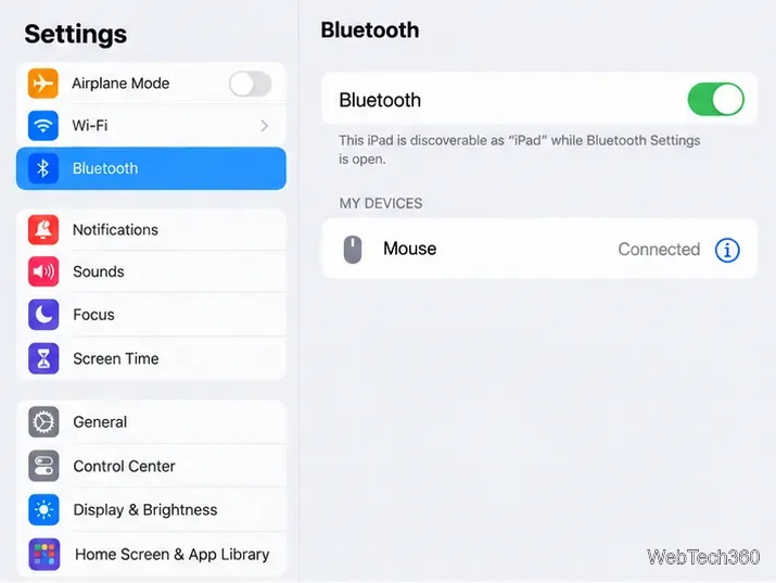 Cum să personalizezi indicatorul mouse-ului pe iPadOS