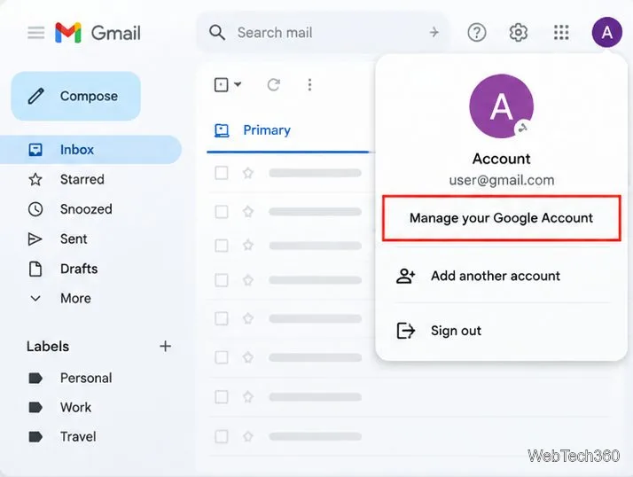 Comment supprimer un compte Gmail sans supprimer votre compte Google