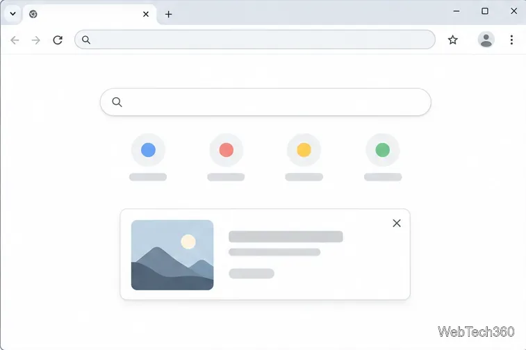 Cómo descartar los mensajes promocionales en la página de nueva pestaña de Chrome