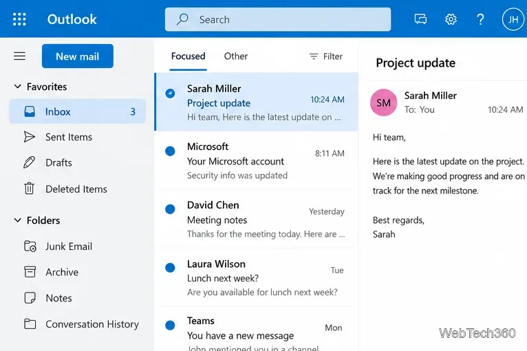 How to Download Microsoft Outlook Emails on Web and Desktop