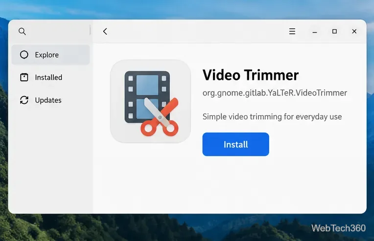 LinuxでVideo Trimmerを使って動画ファイルを簡単に切り抜く方法