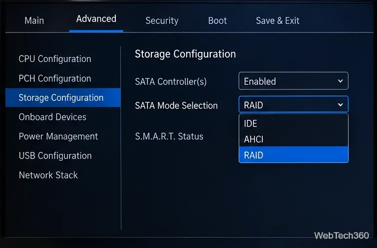 How to Enable AHCI Mode in BIOS/UEFI on a PC