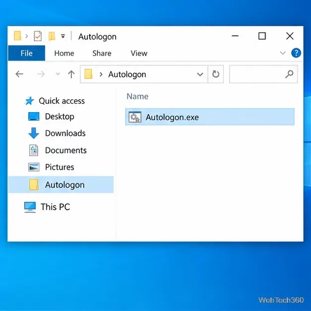 How to Enable Auto Logon on Windows 10
