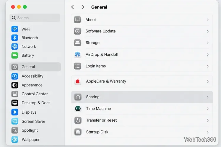 Comment activer le partage de fichiers sur macOS