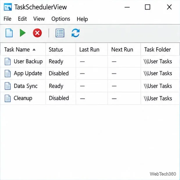 Cómo habilitar o deshabilitar las tareas programadas en Windows 10