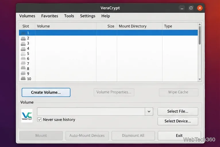 LinuxでVeraCryptを使ってUSBフラッシュドライブを暗号化する方法