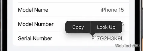 iPhoneのシリアル番号を見つける方法（本体がなくても）