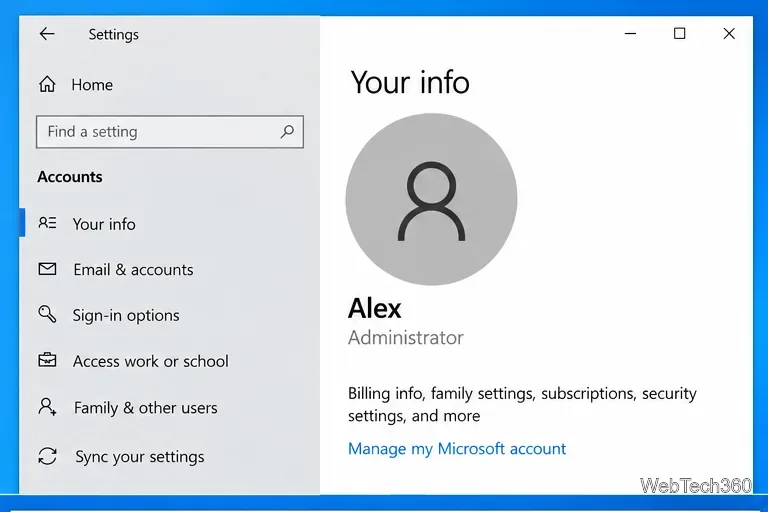 How to Find the Administrator Account on Windows 10