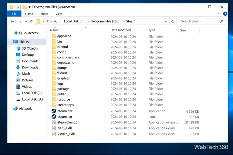 Cum să găsești folderul Steam pe Windows 10