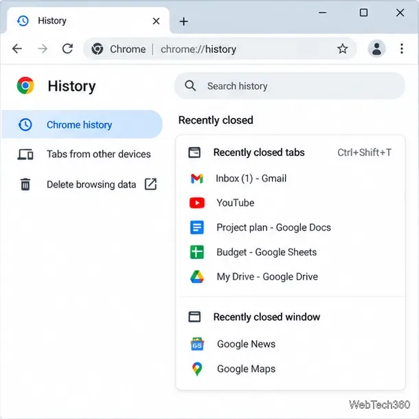 Setări Chrome Pe pagina de pornire cu opțiunea Continuă de unde ai rămas selectată