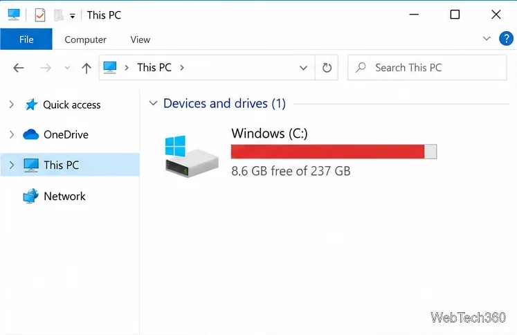 Come risolvere l'errore 0x80070070 durante l'aggiornamento a Windows 11