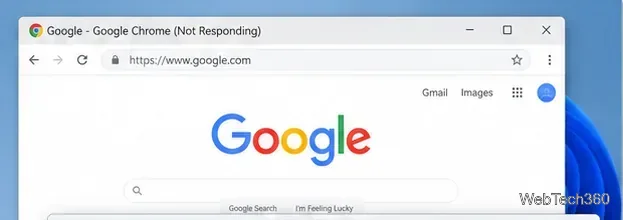 Google Chromeが応答しなくなった場合の対処法