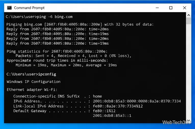 В диалоговом окне «Свойства Wi-Fi» Windows 10 установлен флажок «Протокол интернета версии 6 TCP IPv6».