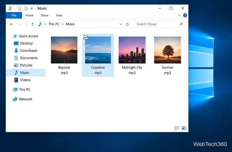 Cómo solucionar el problema de la carátula del álbum que falta en el Explorador de archivos en Windows 10