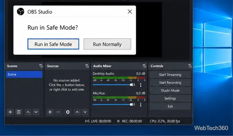 So beheben Sie Abstürze von OBS Studio unter Windows 10
