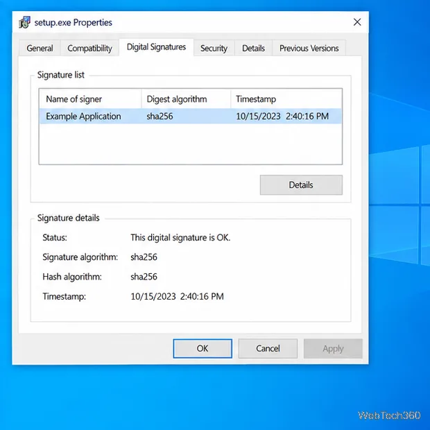 В контекстном меню Проводника файлов выбран пункт «Сканировать с помощью Microsoft Defender» для установщика.