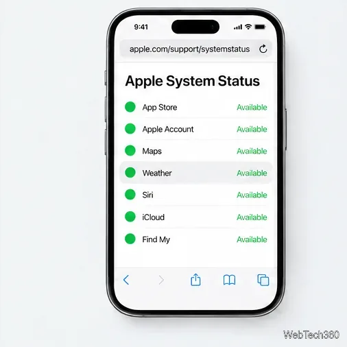 Как исправить проблему с обновлением приложения «Погода» на iPhone