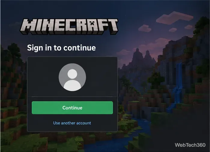 Illustration of a Microsoft account sign-in screen with a neutral profile icon.