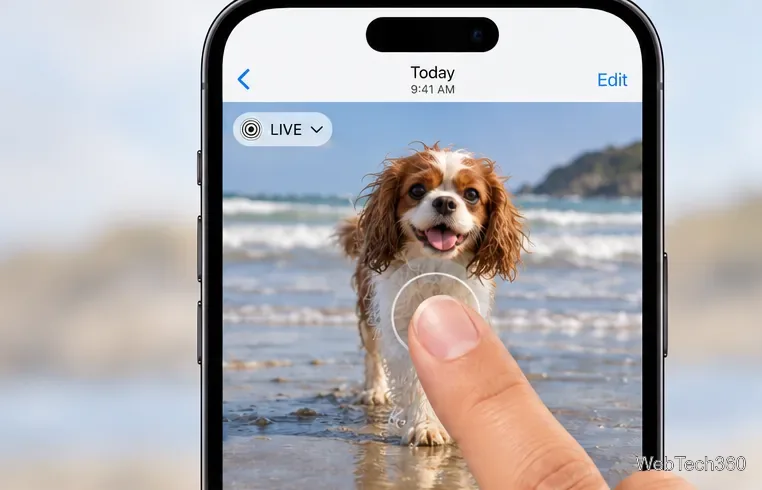 Как услышать звук, записанный с живой фотографией на iOS
