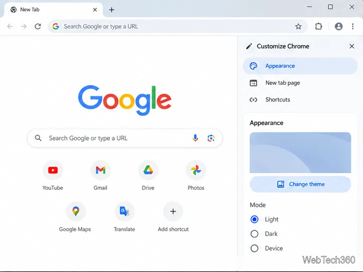كيفية تمييز علامة التبويب النشطة في متصفح Chrome باستخدام سمة عالية التباين