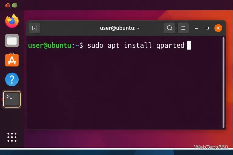LinuxにGPartedパーティションエディタをインストールする方法