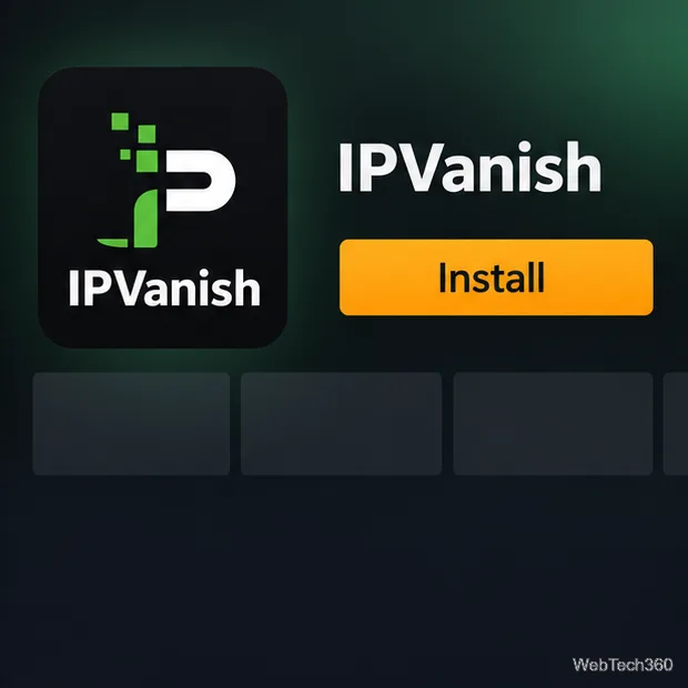 インストールボタン付きのIPVanish Fire TVアプリ一覧