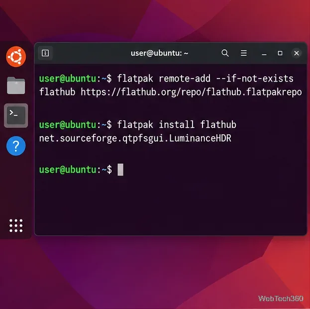 Come installare Luminance HDR su Linux