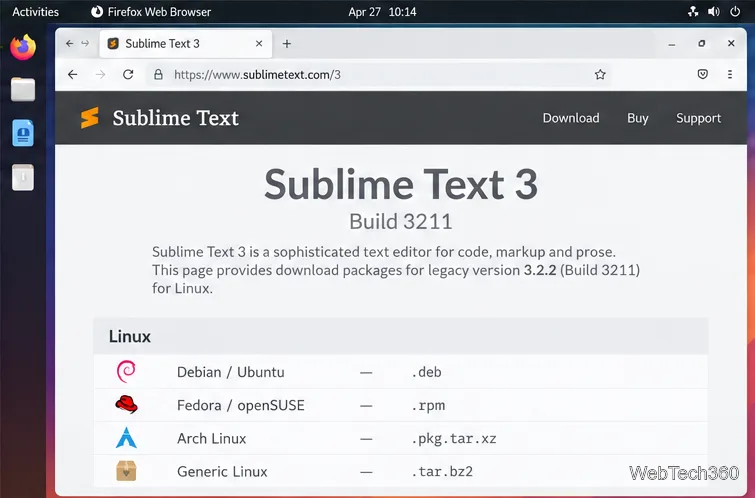Comment installer Sublime Text 3 sous Linux