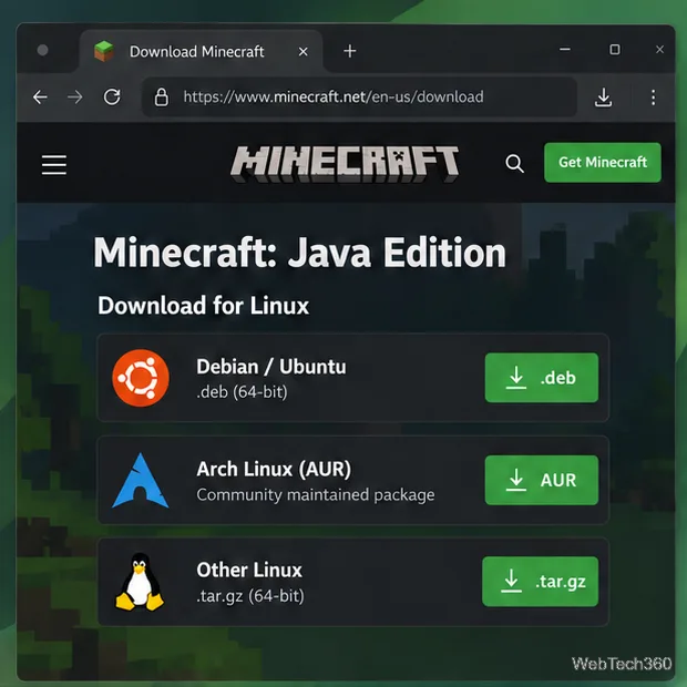 Comment installer le lanceur Minecraft sous Linux