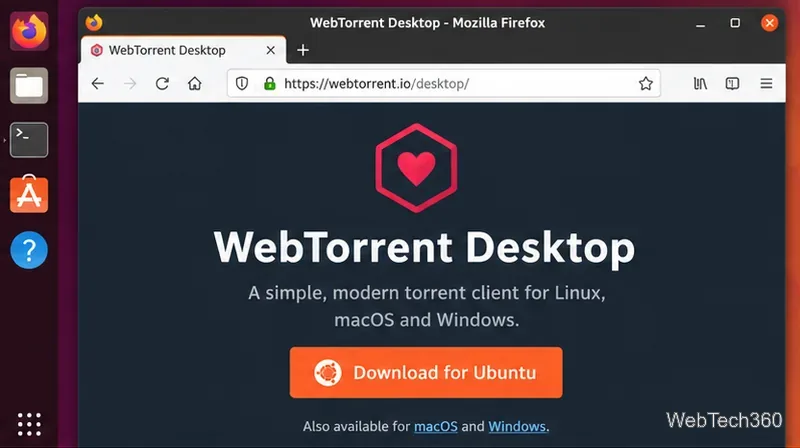 Come installare WebTorrent su Linux: desktop e riga di comando