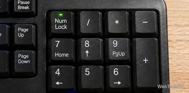 Como manter o Num Lock sempre ativado no Windows 10 e 11