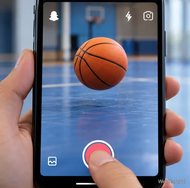 SnapchatでBounceを使って動画をループ再生する方法