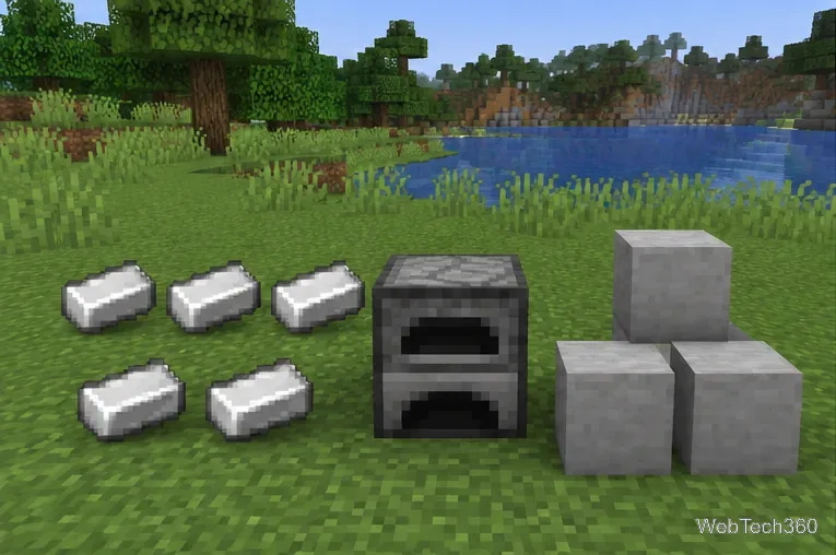 Wie man in Minecraft einen Hochofen baut (Rezept und Verwendung)