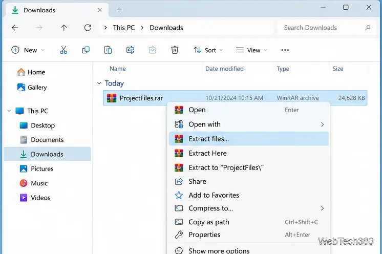 Comment configurer WinRAR pour qu'il supprime les archives après l'extraction ?