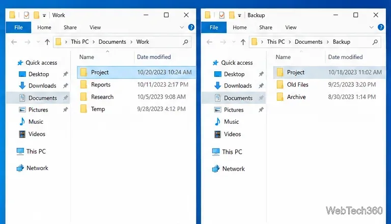 How to Merge Two Folders on Windows 10 Safely