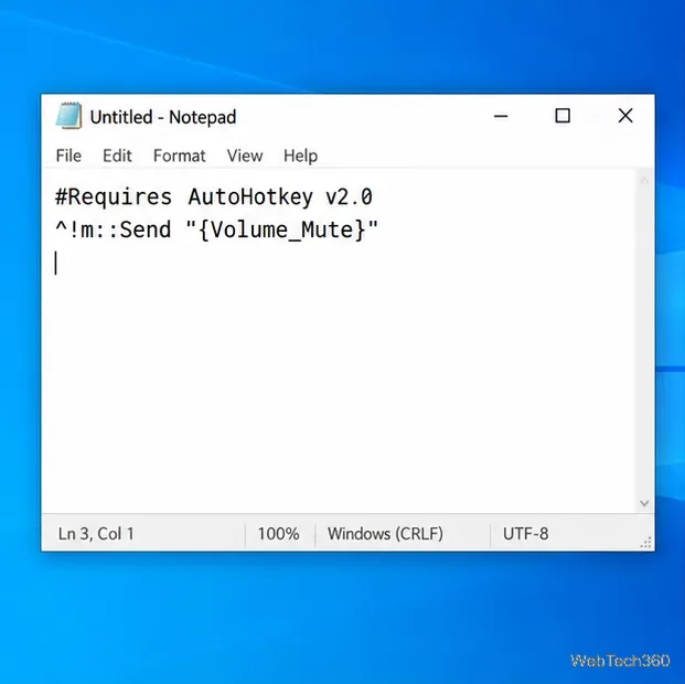 Cómo silenciar o reactivar el volumen del sistema con un atajo de teclado en Windows 10