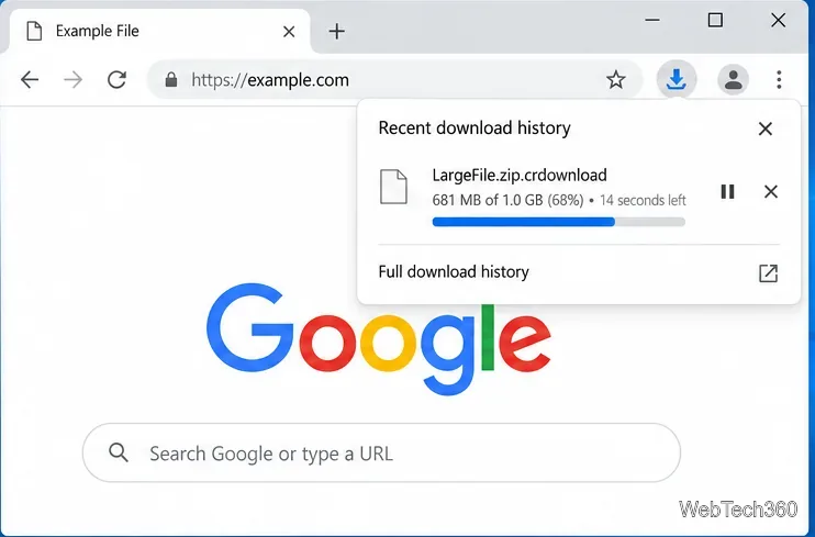 Come aprire un file CRDOWNLOAD in Windows 10