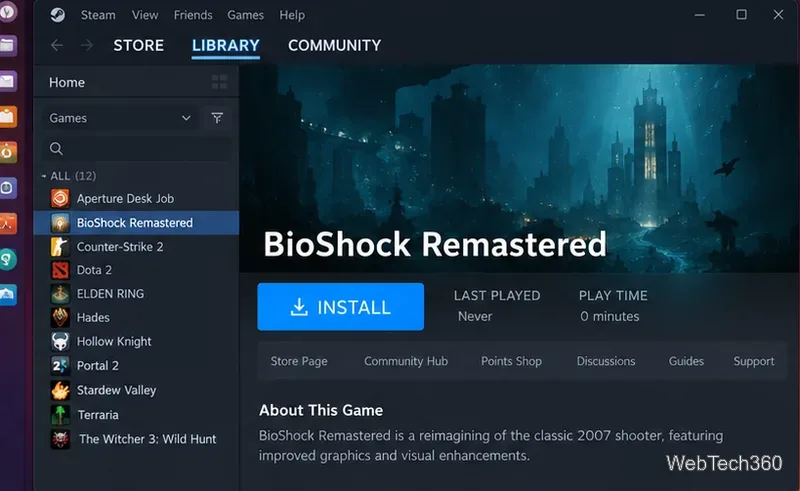 How to Play BioShock Remastered on Linux With Steam Proton