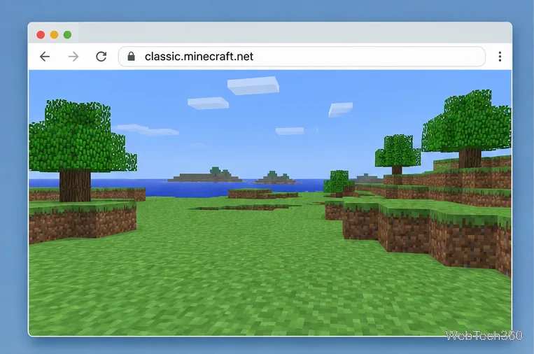 Klasik Minecraft tarayıcıda nasıl oynanır?