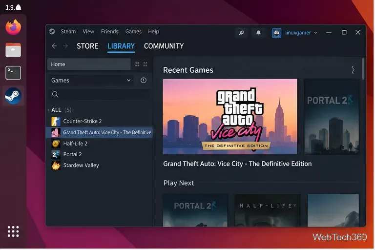 Come giocare a GTA: Vice City su Linux con Steam e Proton