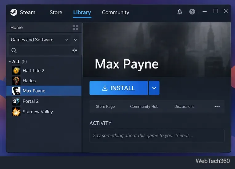Come giocare a Max Payne su Linux con Steam e Proton