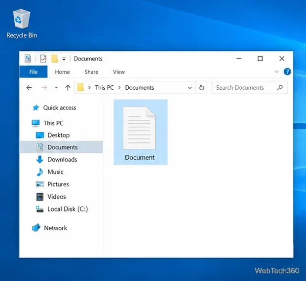 Как предотвратить восстановление файла в Windows 10