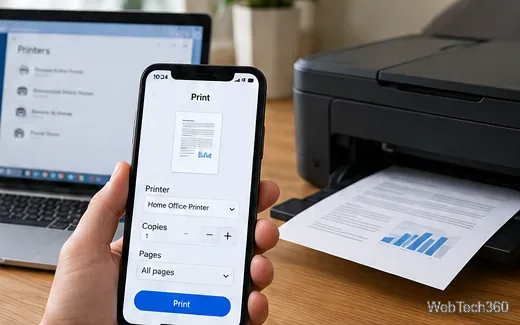 Comment imprimer depuis votre téléphone vers une imprimante de bureau