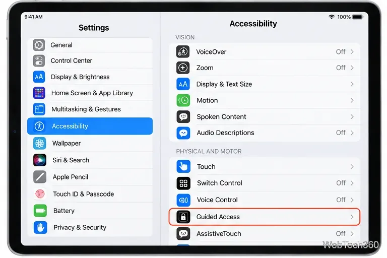 Come mettere un iPad in modalità chiosco