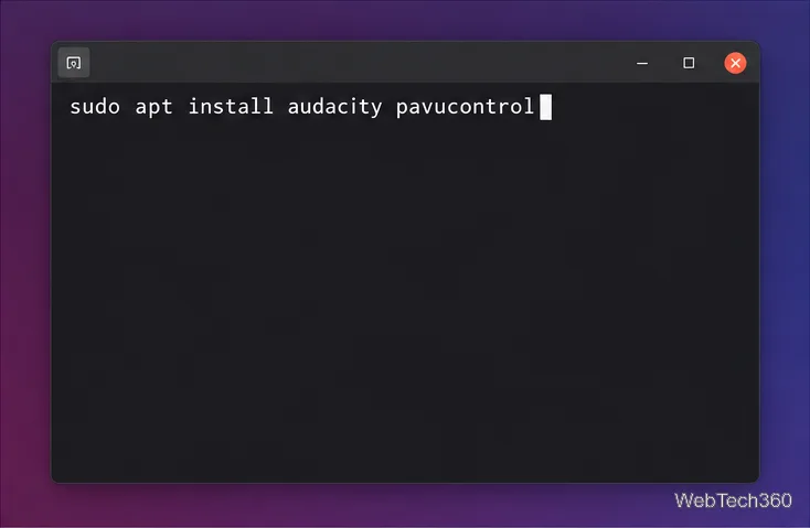 How to Record Speaker Output on Linux with Audacity