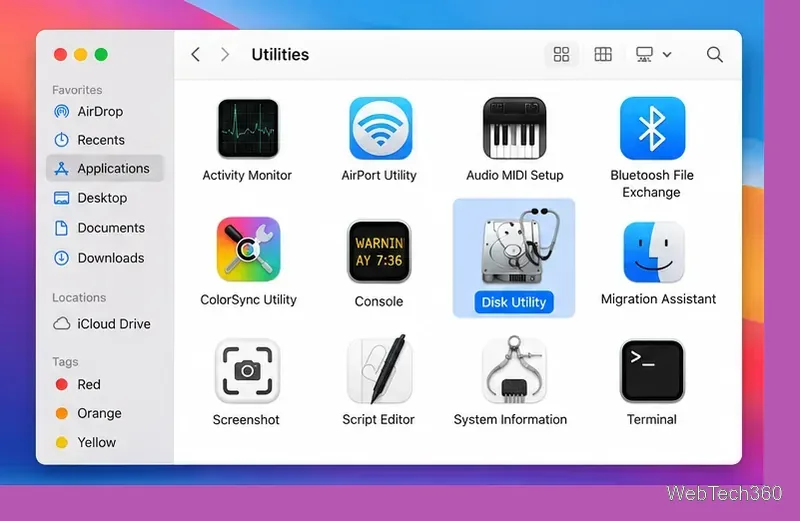 So reparieren Sie eine Festplatte in macOS mit dem Festplattendienstprogramm