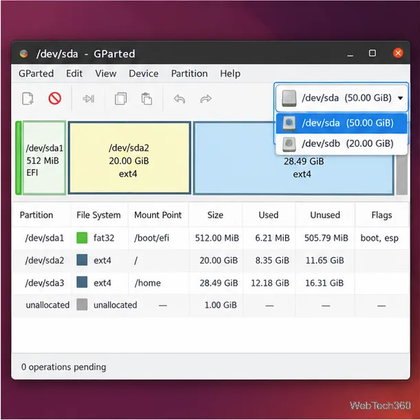 How to Resize Hard Drive Partitions on Linux with GParted