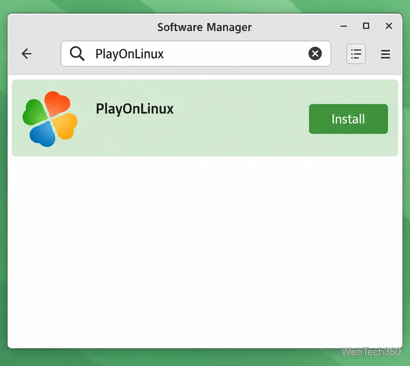 Как запускать приложения Windows на Linux Mint с помощью PlayOnLinux
