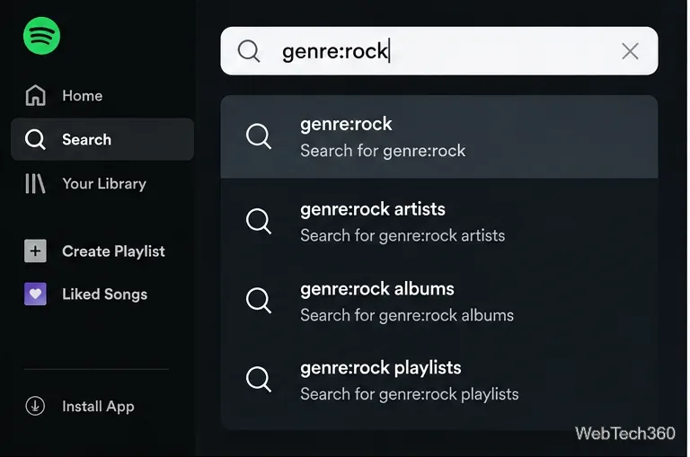 Comment rechercher des titres sur Spotify par genre ou label ?