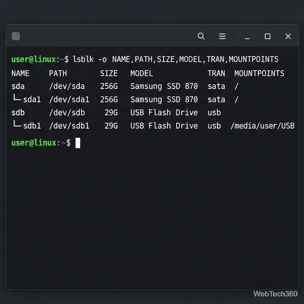 Como apagar com segurança um pen drive USB no Linux